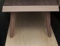 Table basse, multiplis de bouleau, CP de bouleau, table biseautée, table basse design