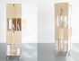 MALHERBE EDITION, mobilier sur mesure, Mobilier modulable, Multiplis de Bouleau, Edition de designers, 