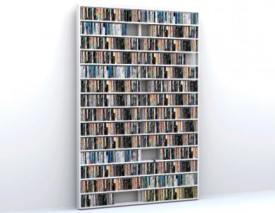 Bibliothèque Wall Disc, design Thomas Bleicher