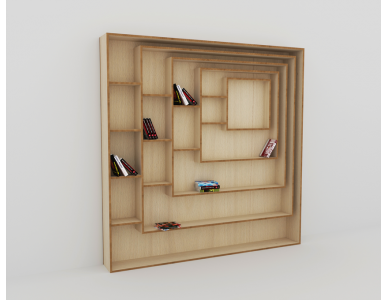 Meuble de rangement pour vinyles sur mesure - Arnaud Deverre