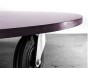 Table Basse Ronde O², béton violet
