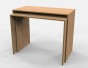 MALHERBE EDITION, mobilier sur mesure, Mobilier modulable, Multiplis de Bouleau, Edition de designers, 