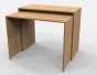 MALHERBE EDITION, mobilier sur mesure, Mobilier modulable, Multiplis de Bouleau, Edition de designers, 