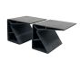 Table Nervure, béton anthracite