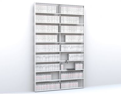 Bibliothèque sur mesure WallBook