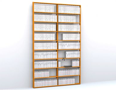 Etagère range CD rangement 210 CDs