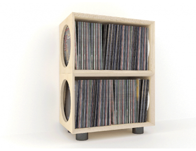 Meuble de rangement vinyles en bois Drawer - ELVDAL