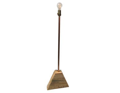 Concrete floor lamp Pi/2