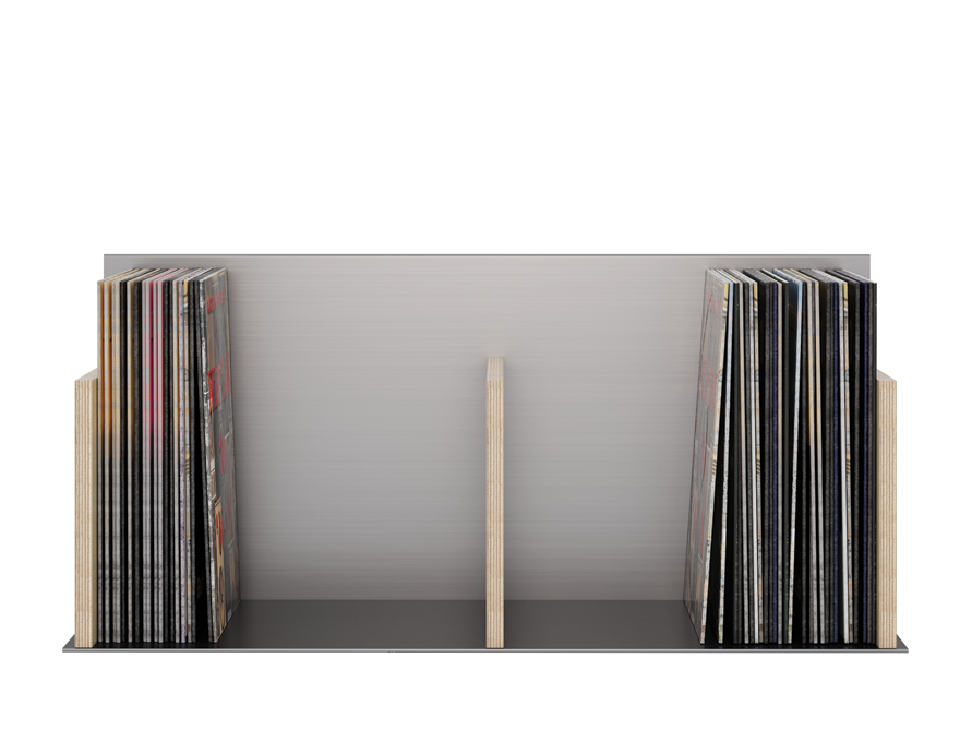 Meuble de rangement pour vinyles sur mesure - Arnaud Deverre