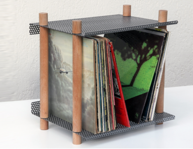 Meuble de rangement pour vinyles sur mesure - Arnaud Deverre