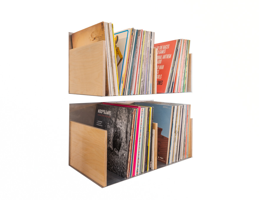 Meuble de rangement pour vinyles sur mesure - Arnaud Deverre