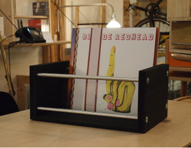 Rack PET, casier &agrave; poser pour Vinyles