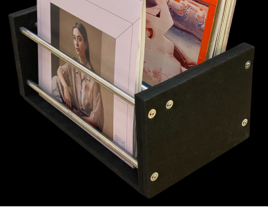 Rack PET, casier &agrave; poser pour Vinyles