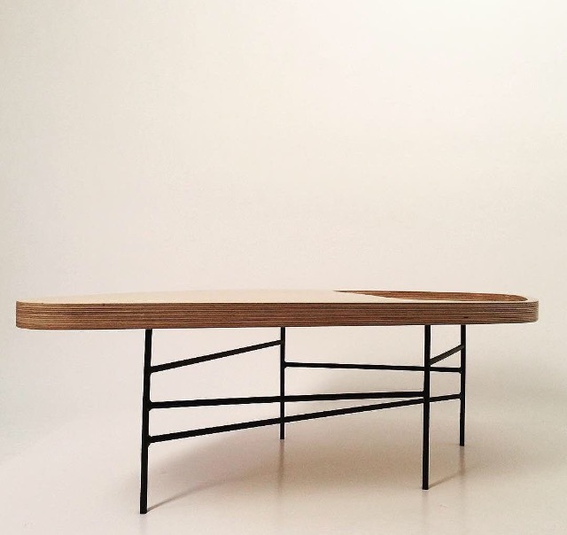 Table fidji folsom studio malherbe edition